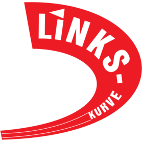 LINKSKURVE - der Newsletter von DIE LINKE.Eimsbüttel / Logo